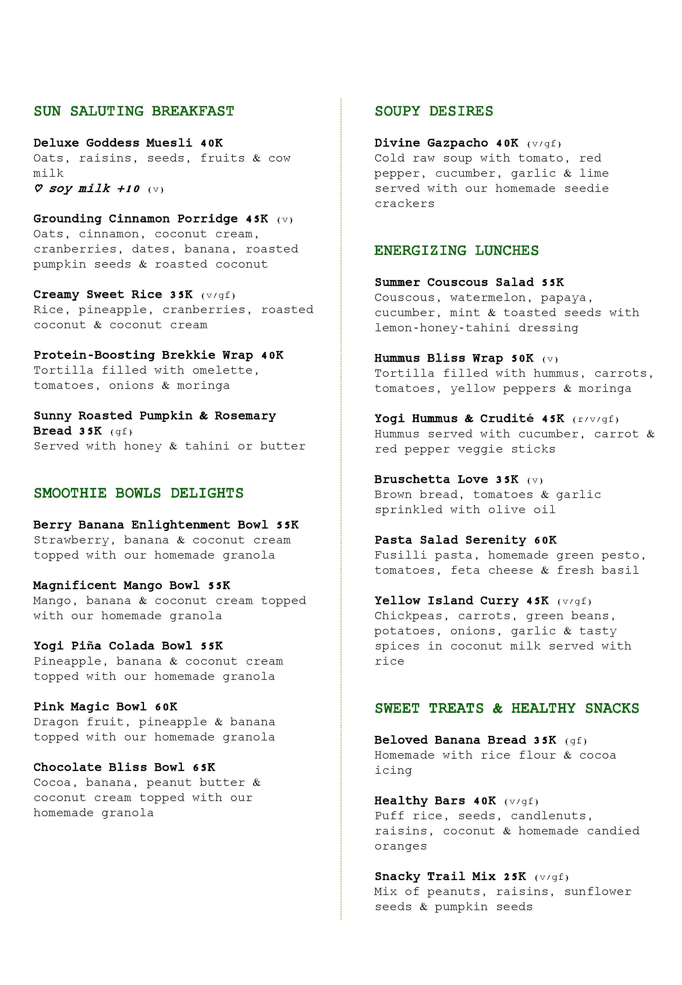 cafe italia early bird menu